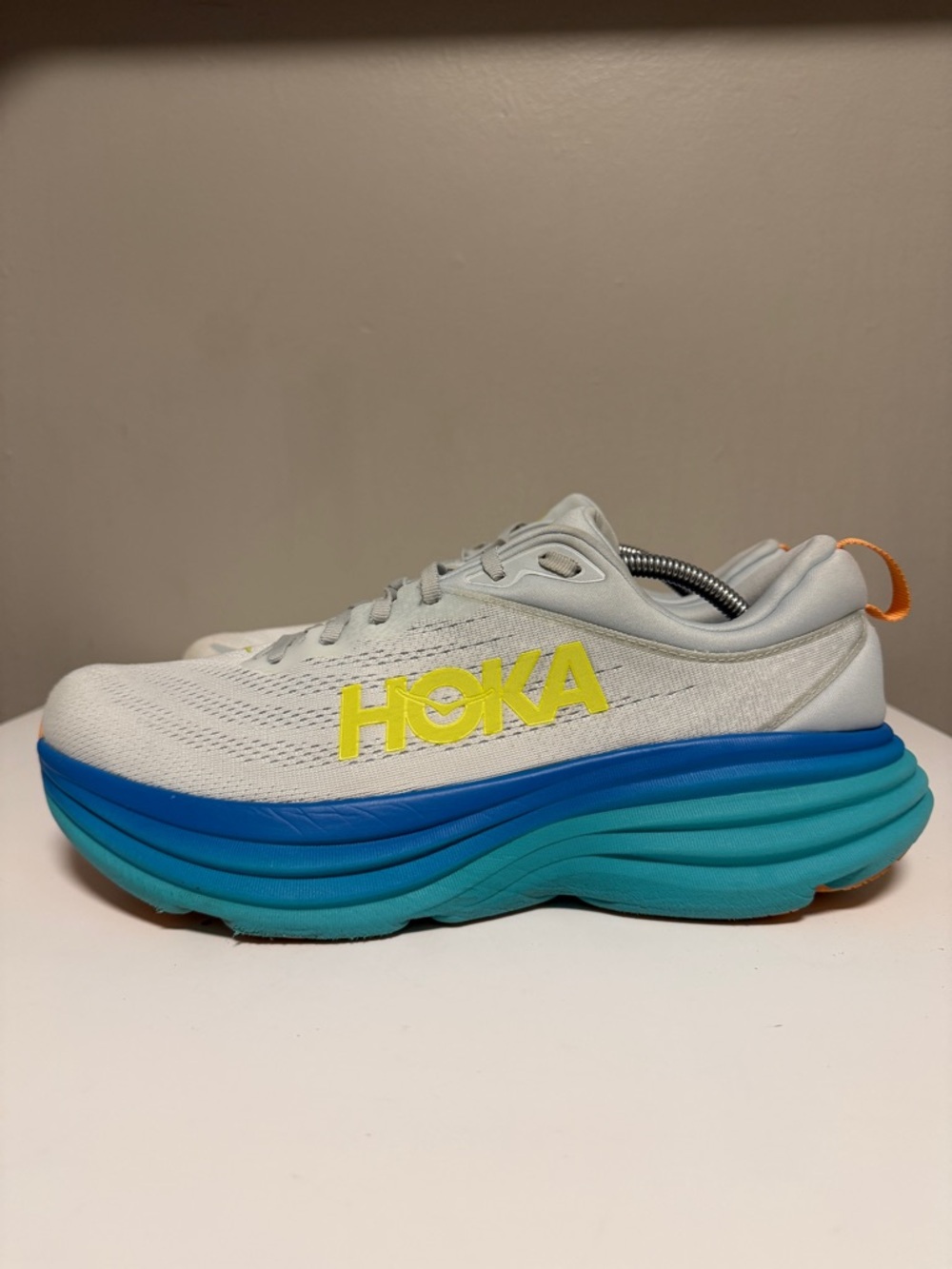 Hoka Bondi 8 Ice Flow Bit Of Blue Running Shoes 1123202 IFBOB Men’s US 12 D